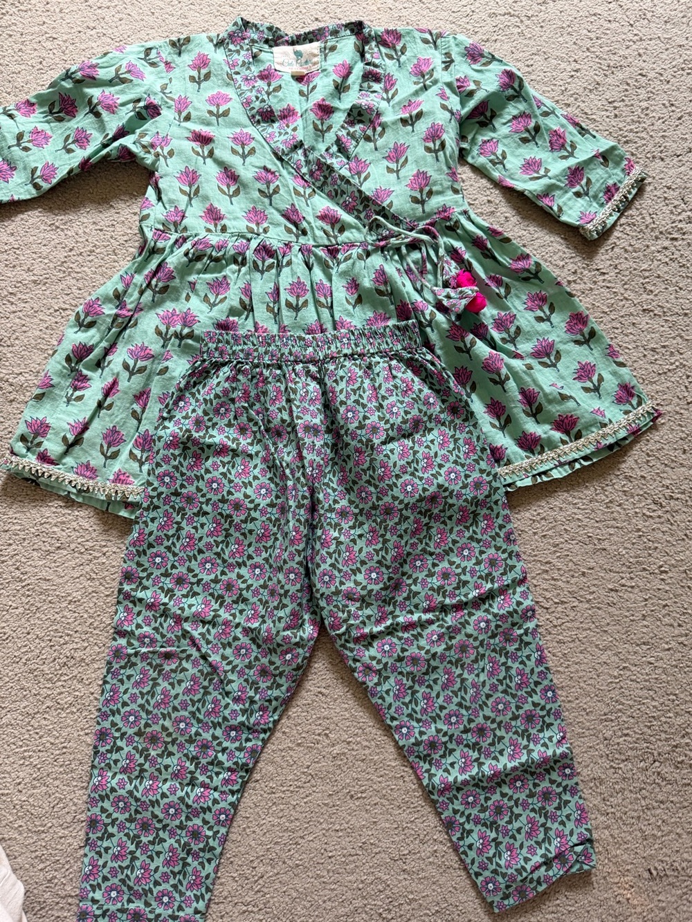 Floral two piece set